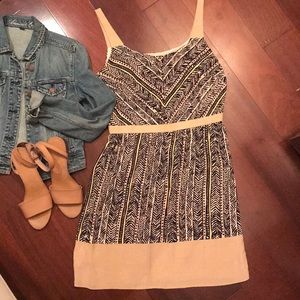 Strappy patterned sun dress
